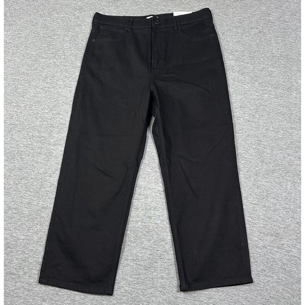Everlane The Way High Jean Women's Size 32 Regular Black Denim Straight NEW